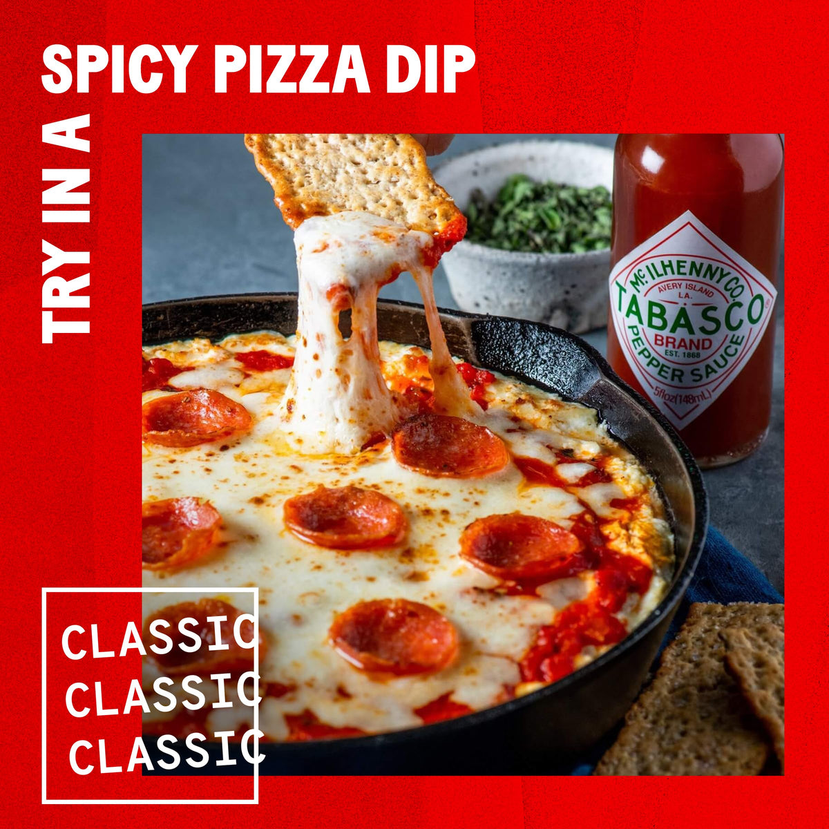 MC Ilhenny Salsa al peperoncino Tabasco, 60 ml, Confezione da 1