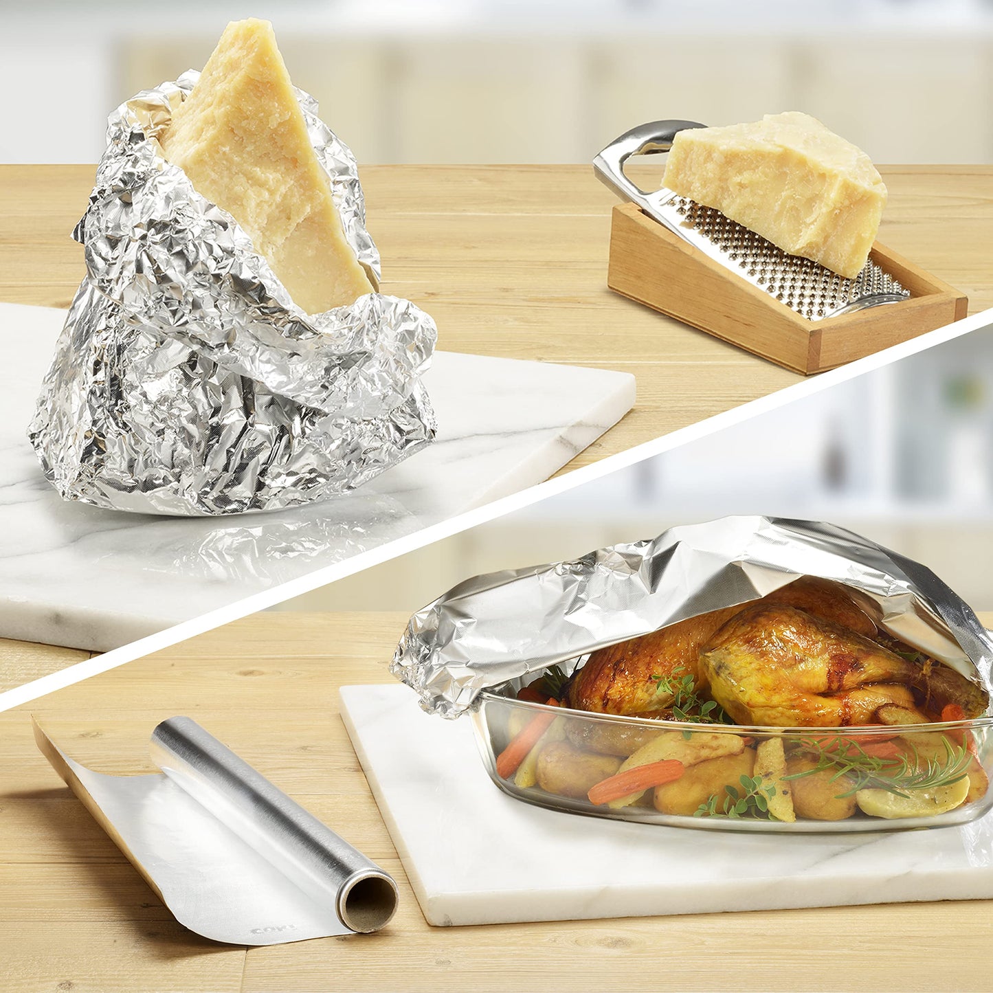 Cuki Alluminio con speciale Trama a Rilievo, 16+4m