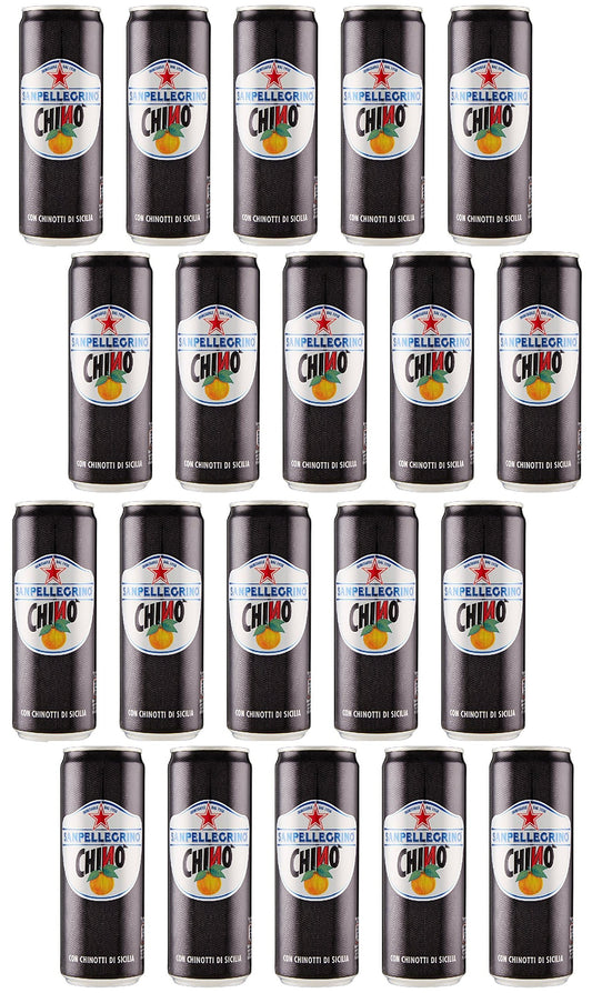 Sanpellegrino: Chinotto "Chinò" Soda Italiana 11,15 Oncia Fluida (33cl) Confezioni (confezione da 20) [Importazione Italiana]