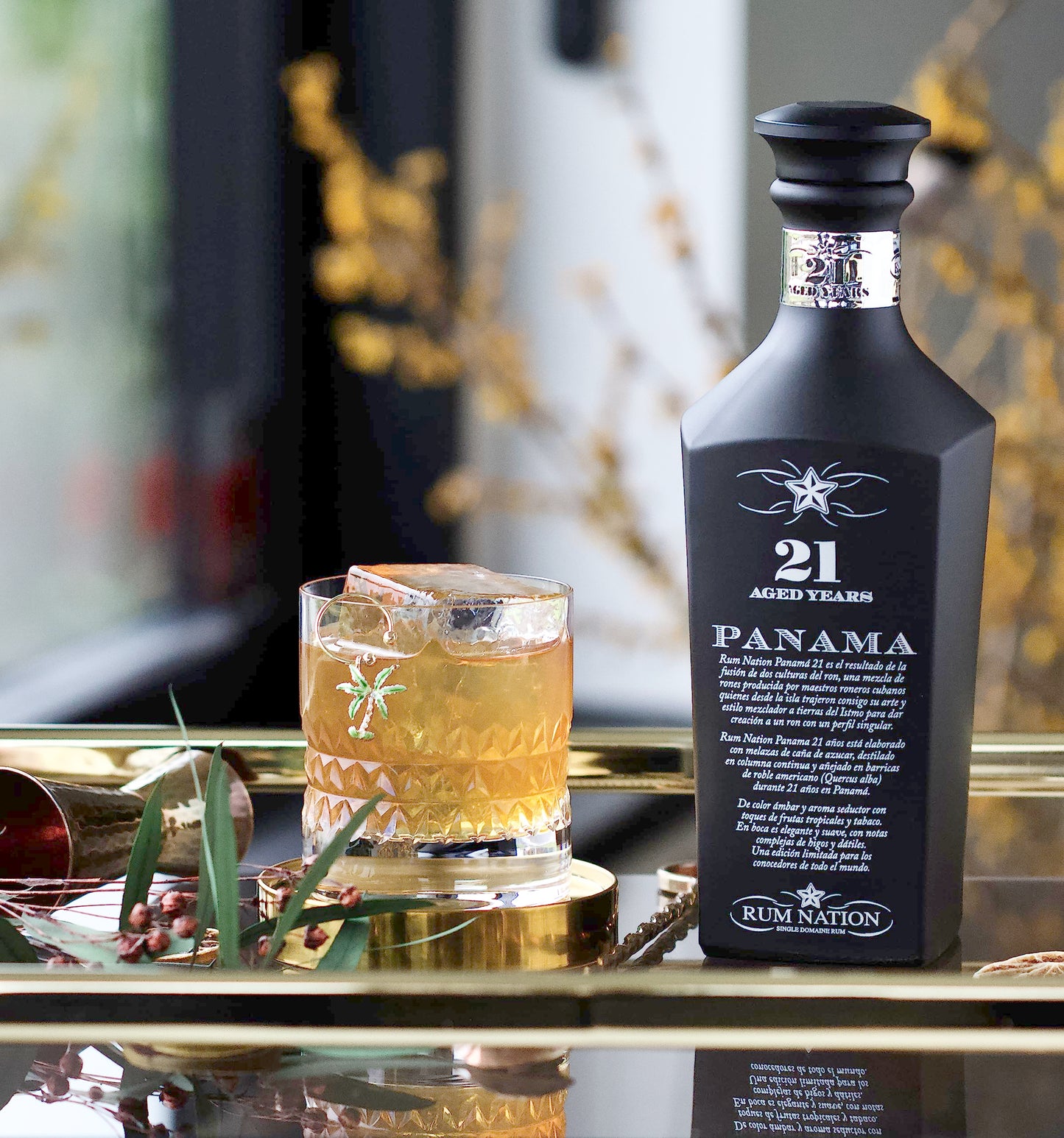 Rum Nation Panama 21 Years Old Black Edition 43% Vol. 0,7l in Giftbox