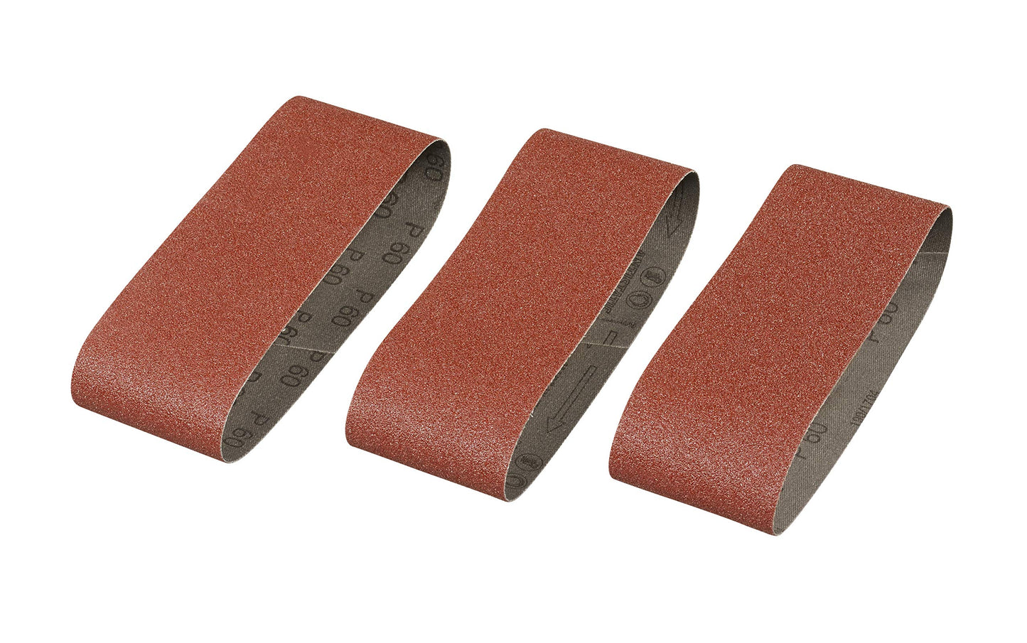 STANLEY STA33066-XJ SET di 3 Nastri abrasivi 65x410 mm. grana 60