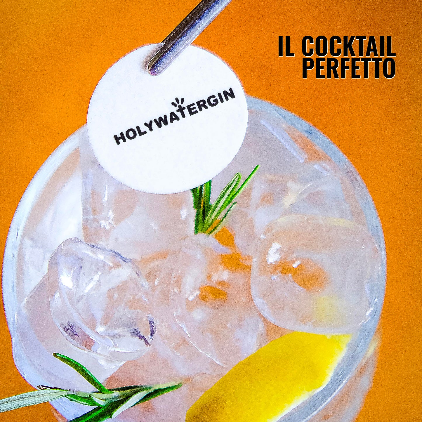 Holywatergin, Gin Italiano con Iconica Bottiglia a Forma di Madonna, Profilo Sensoriale Unico, con l'Aggiunta di Iris, Pino, Acqua Distillata di Mare e Incenso, 50 cl, 42,5% Vol
