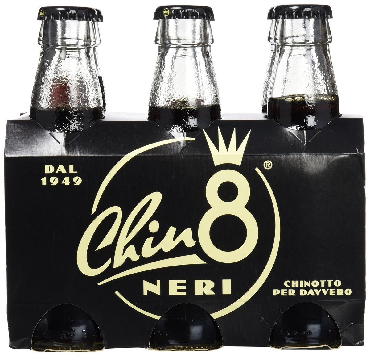 Chin8 Chinotto Bibita a Base di Agrumi - confezione da 6 x 200 ml