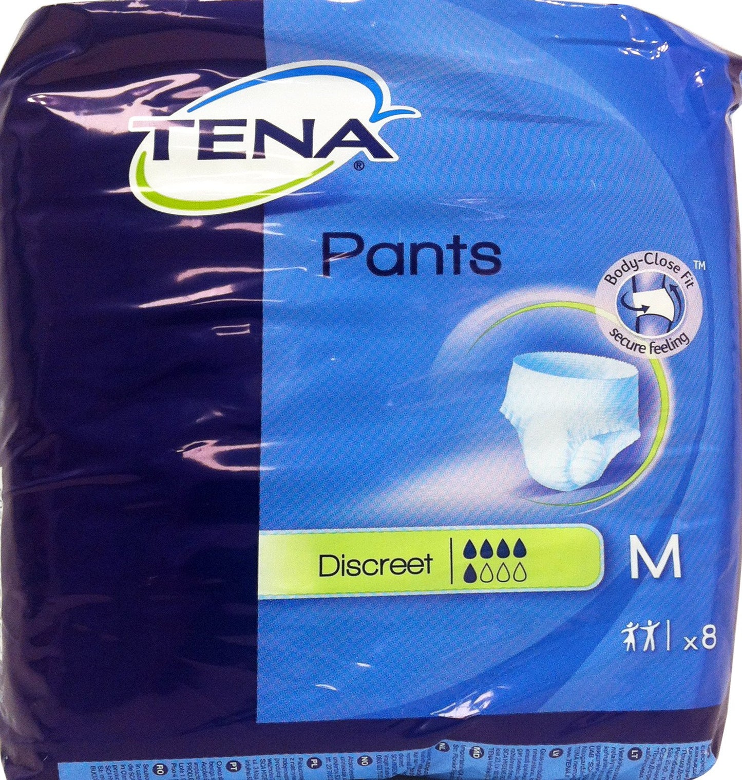 4 x TENA Assorbenti Pants Discreet Medium 8 Pezzi