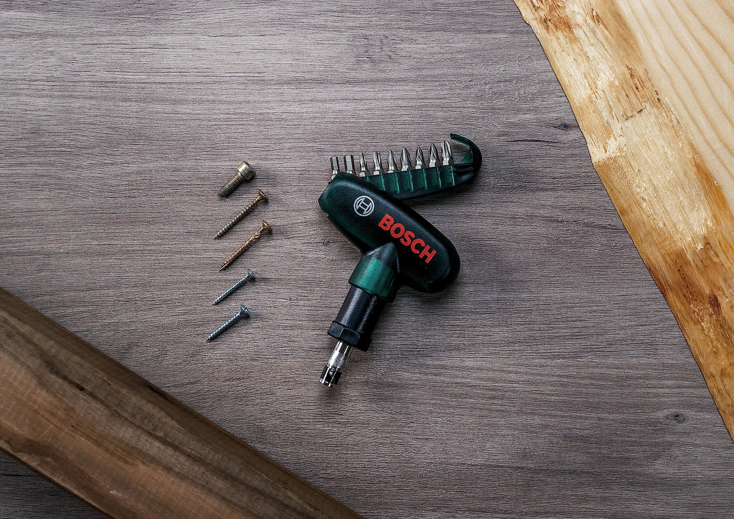 Bosch 2607019510 Cacciavite a Cricchetto con Inserti Avvitamento