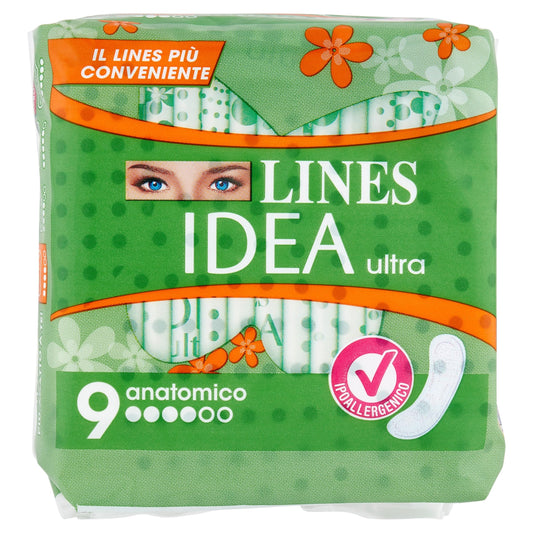 Lines Idea Ultra Anatomico 9 Pz Giorno